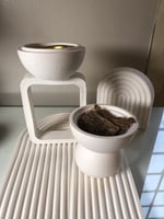 طقم صحن ومبخرة واناء العود + كوستر الكبير