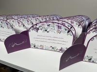 كرت اكرليك لطاولة a6