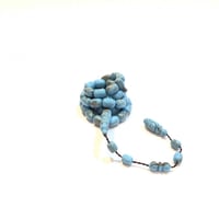 بكلايت مع تمليكة عدد الخرز 45 مقاس الخرز 12 / 8.5...