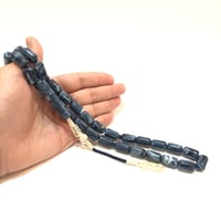 بكلايت مع طربزونة فضة عدد الخرز 33 مقاس الخرز 10 /...