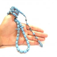 بكلايت مع تمليكة عدد الخرز 45 مقاس الخرز 12 / 8.5...