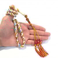 عظم مطعم مع شكة تفصال عدد الخرز 33 مقاس الخرز 14 /...