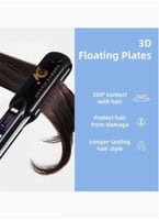 مملس الشعر تيتانيوم متعدد الوظائف - 45 واط