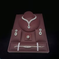 طقم فاخر زركون بديل الالماس