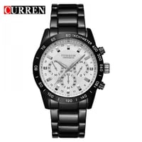 ساعة كورين للرجال بمينا ستانلس ستيل 8017