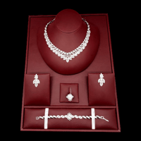 طقم فاخر زركون بديل الالماس