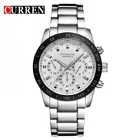 ساعة كورين للرجال بمينا ستانلس ستيل 8017