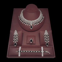 طقم فاخر زركون بديل الالماس