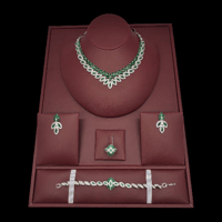 طقم فاخر زركون بديل الالماس