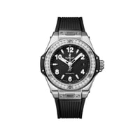 ساعة هبلوت اوتوماتيك سوار ربل اسود