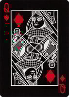 ورق لعب بلوت بايسكل بلاك جوست V2 - ليجسي اديشن