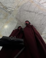 عباية تربل كلوش راقية-متجر رغد