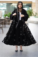 عبايه مطرزة تطريز هندي