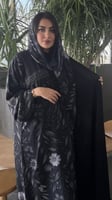 عبايه صيفيه طباعة موردة