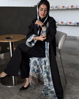 عبايه شتوية مبطنة