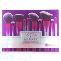 بي اتش كوسمتكس-مجموعة فرش مكياج رويال افير - 10 فر...