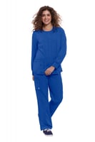 سكراب طبي ازرق كم طويل | بلوزة