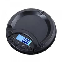 ميزان إلكتروني مخفي مع طفاية سجائر أنيقة