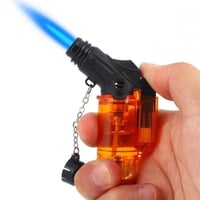 ولاعات تورش ملونة مع غطاء قابلة لإعادة التعبئة