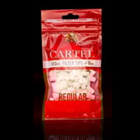 فلاتر كارتل 100 قطعة 8 ملي