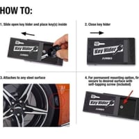 علبة مغناطيس قوية تلتصق بالحديد تحتوي على خزانة سر...