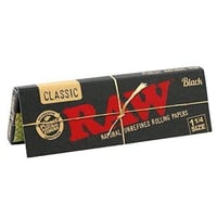 دفتر ورق راو كلاسيك بلاك - مقاس وسط 1 1/4