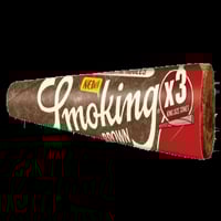 ورق سموكينق براون ملفوف جاهز [ 3 أوراق ] / مقاس كب...