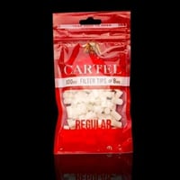 فلاتر كارتل 100 قطعة 8 ملي