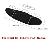 حقيبة خصر لإخفاء الأدوات الثمينة ضد السرقة