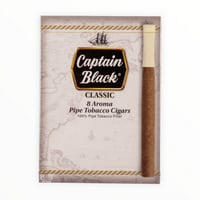 كابتن بلاك كلاسيك - مقاس وسط ( 8 سيقار ) + فلاتر