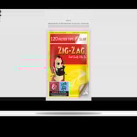 فلاتر زيق زاق [ 120 قطنة ] / 6 ملي