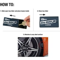 علبة مغناطيس قوية تلتصق بالحديد تحتوي على خزانة سر...