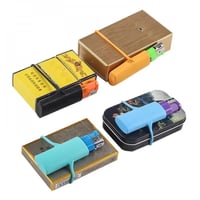 حامل ولاعة ملون متنقل