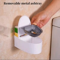 طفاية سجائر متنقلة / متعددة الوظائف / تصميم مقعد ح...