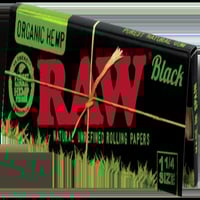 دفتر ورق راو اورقانيك بلاك - مقاس وسط 1 1/4