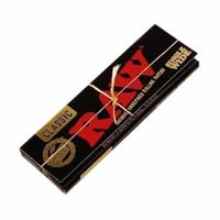 دفتر ورق راو كلاسيك بلاك صغير / مقاس 1 سنقل وايد