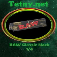 دفتر ورق راو كلاسيك بلاك - مقاس وسط 1 1/4