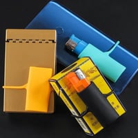 حامل ولاعة ملون متنقل