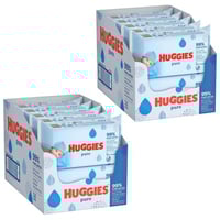 كرتونين مناديل مبللة هجيز بيور -غير معطر- يحتوي كل...