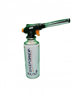 مسدس لهب براس طويل مع علبة غاز بوتان