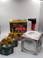 مجموعة 6 حبات بخور درهم مع 2 بخور دلال مع علبة فحم...