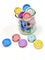 فحم ملون سريع الاشتعال 80 حبة فحم في العلبة