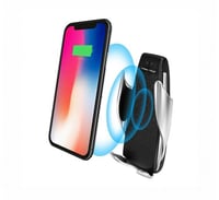 شاحن لاسلكي بحساس ذكي للسيارة متوافق مع الهواتف ال...