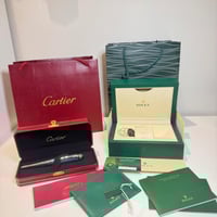 طقم ساعة رولكس وقلم كارتير