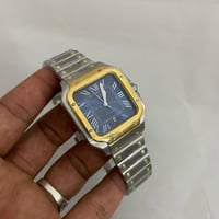 كارتيير سانتوس دو اطار ذهبي