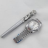 طقم ساعة رولكس وقلم كارتير نسخة الشرق الاوسط