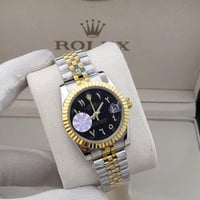 رولكس ارقام عربية نسائي اسود