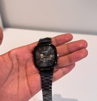 ساعة كاسيو تصميم المملكة العربية السعودية أسود كام...