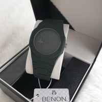 بينون كاربون مطفي أخضر نقش