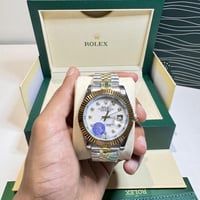 رولكس ديت جست جامبو اطار ذهبي